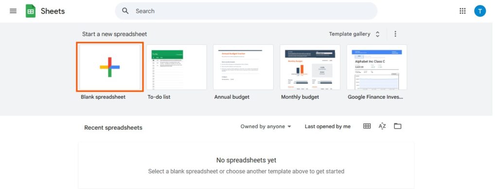 Get Started With Google Sheets